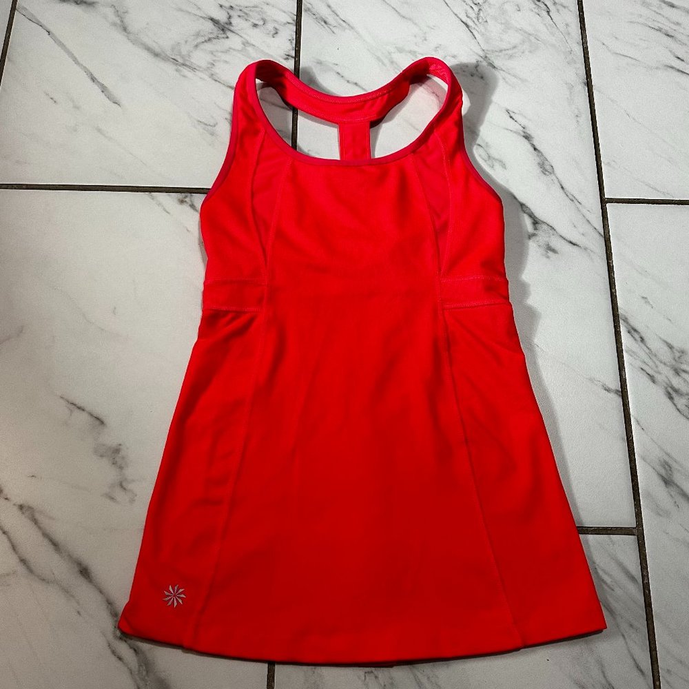 ATHLETA Women's T Racerback Tank Top Hot Pink Size XXS
